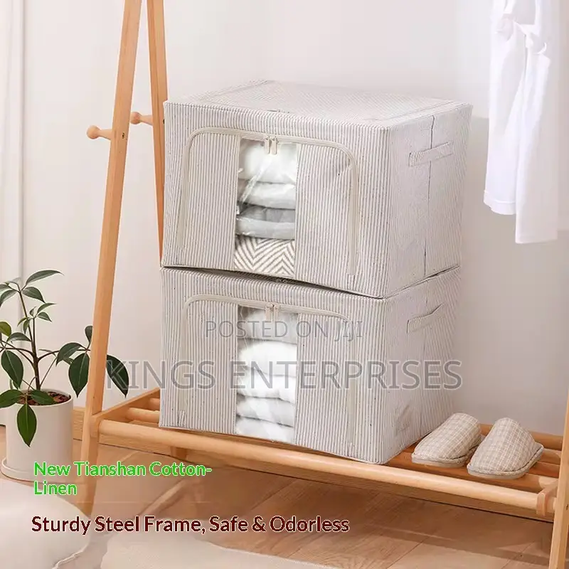 Pair of Heavy Duty Clothes Storage and Organizers
