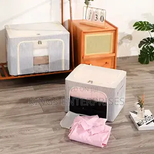 Pair of Heavy Duty Clothes Storage and Organizers