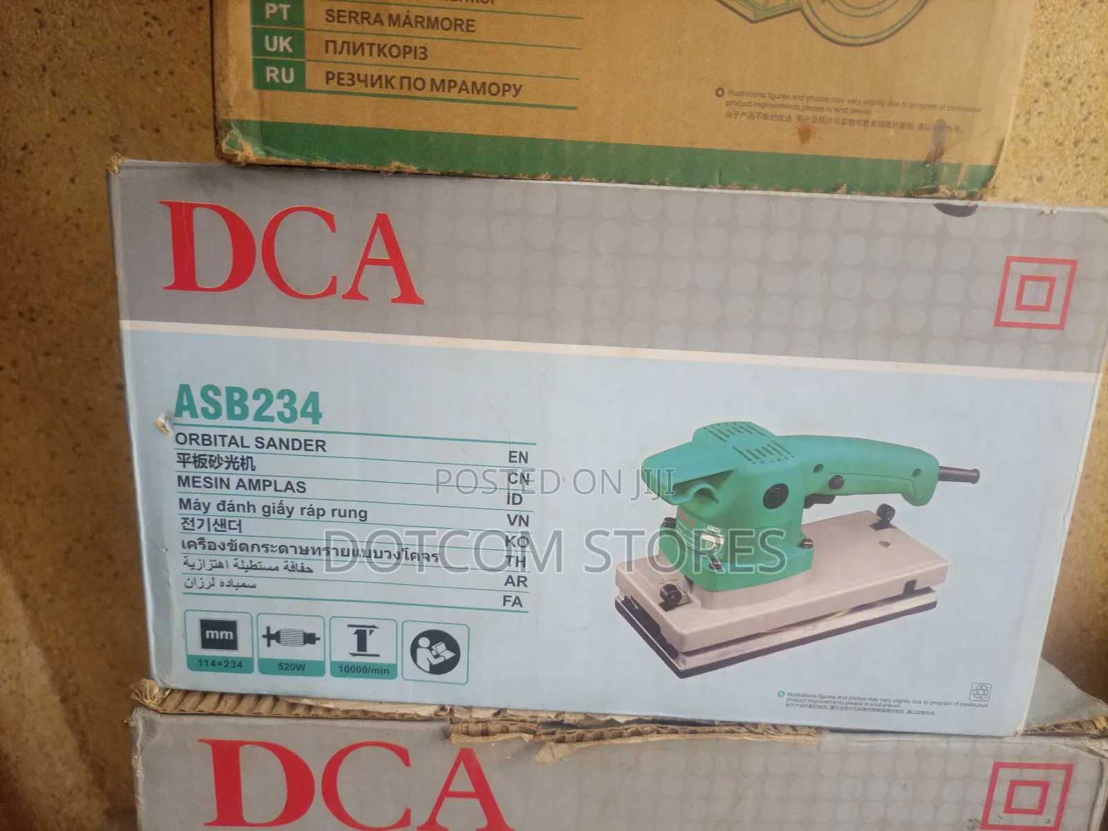 Dca Orbital Sander, Model Asb234.