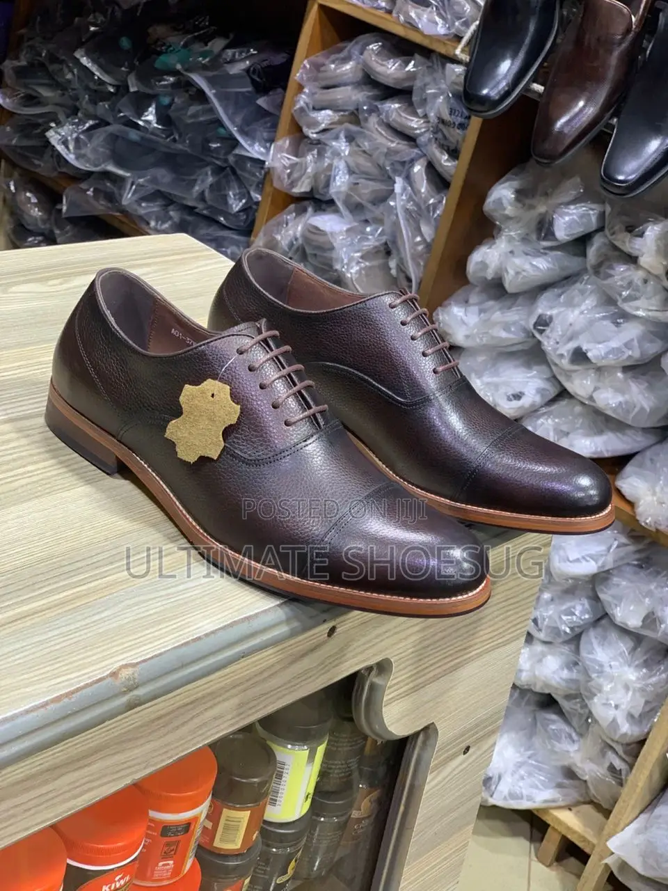 Wooden Sole Gentle Oxfords