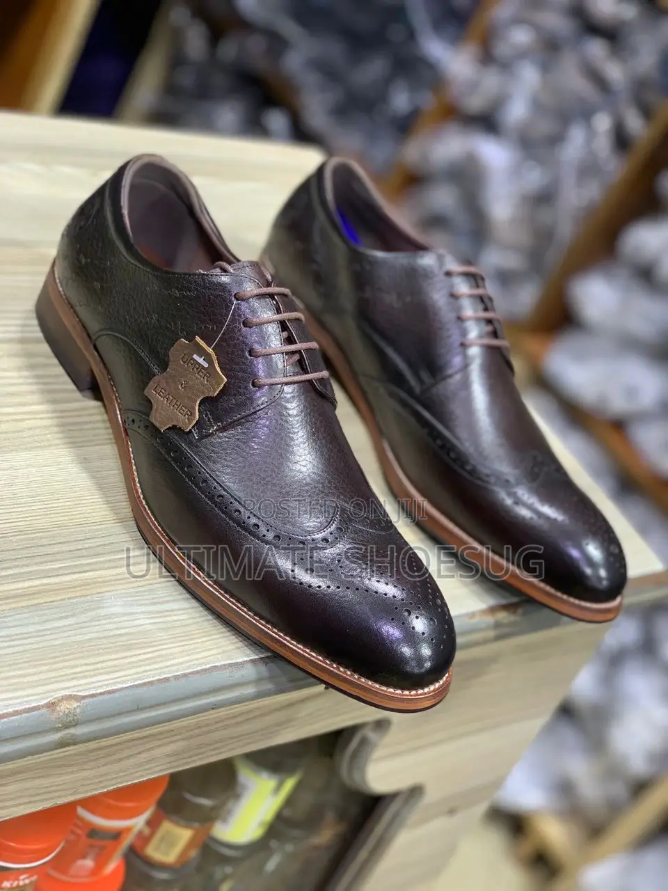 Wooden Sole Gentle Oxfords