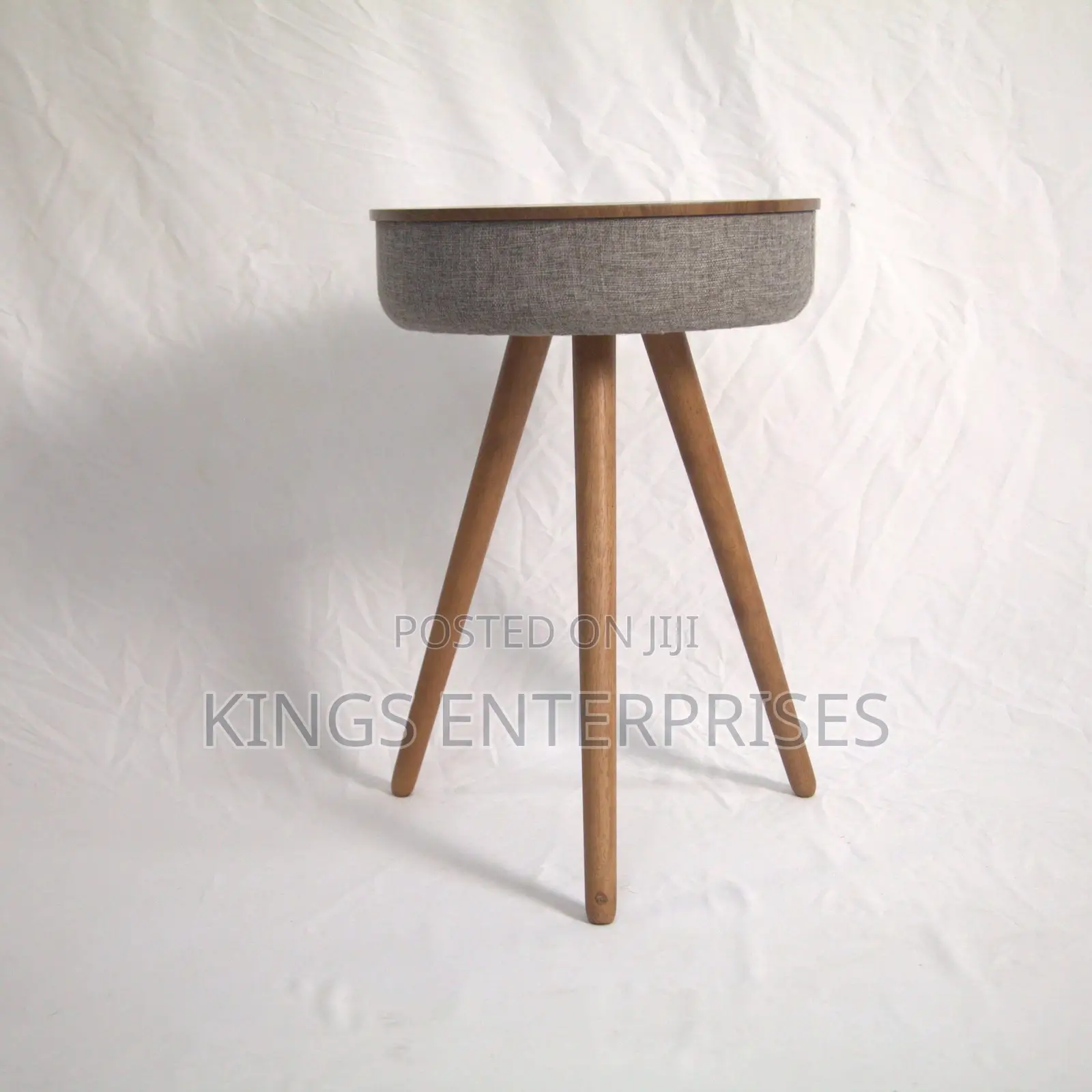 Portable Smart Side Table With A Speaker