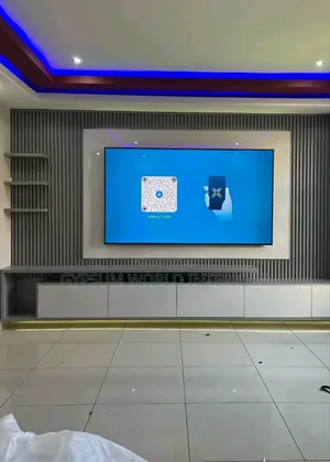 Flutted Panelling Wall Tv Unit Kyanja