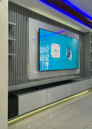 Flutted Panelling Wall Tv Unit Kyanja