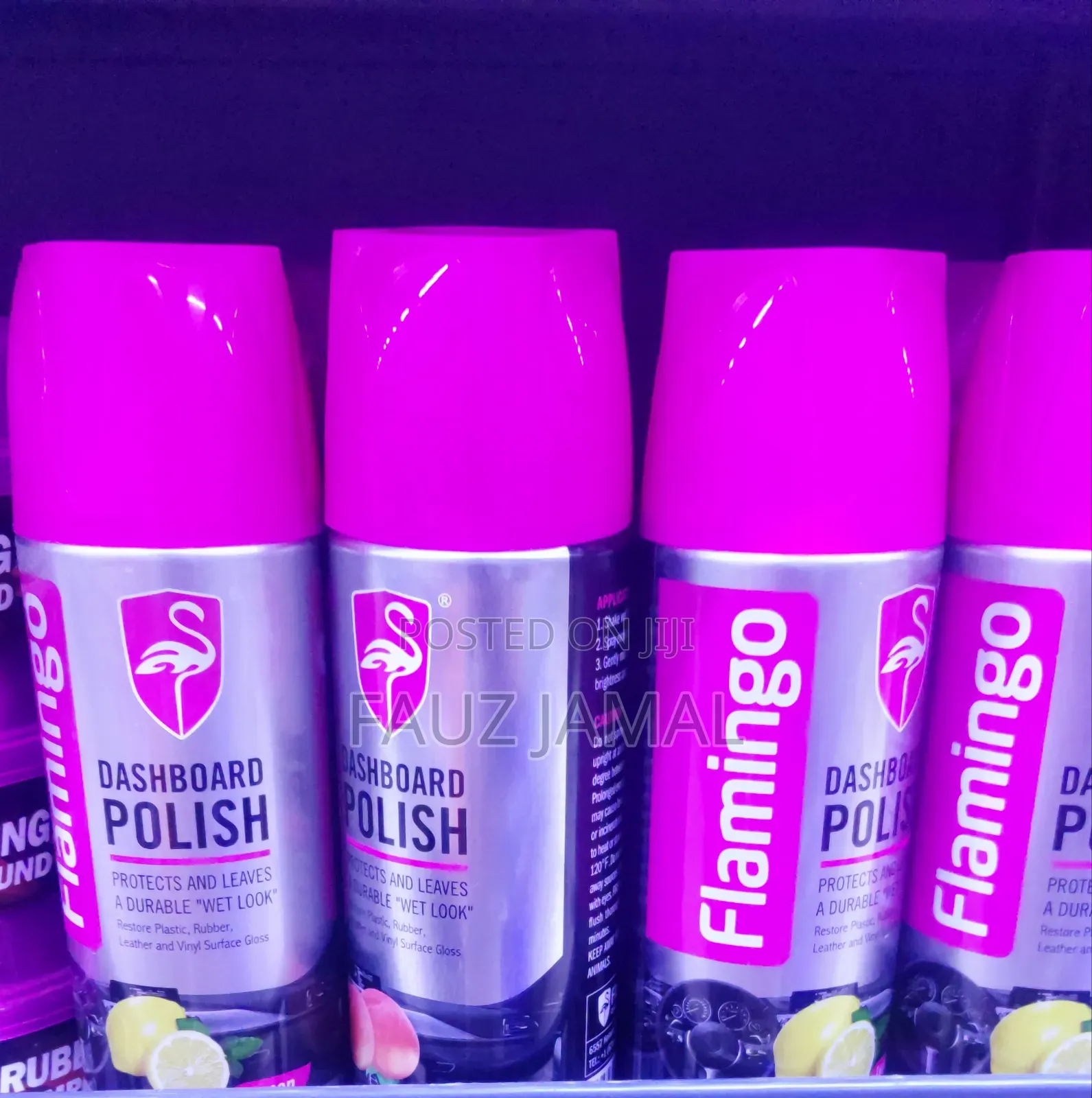 Flamingo Dash Board Polish