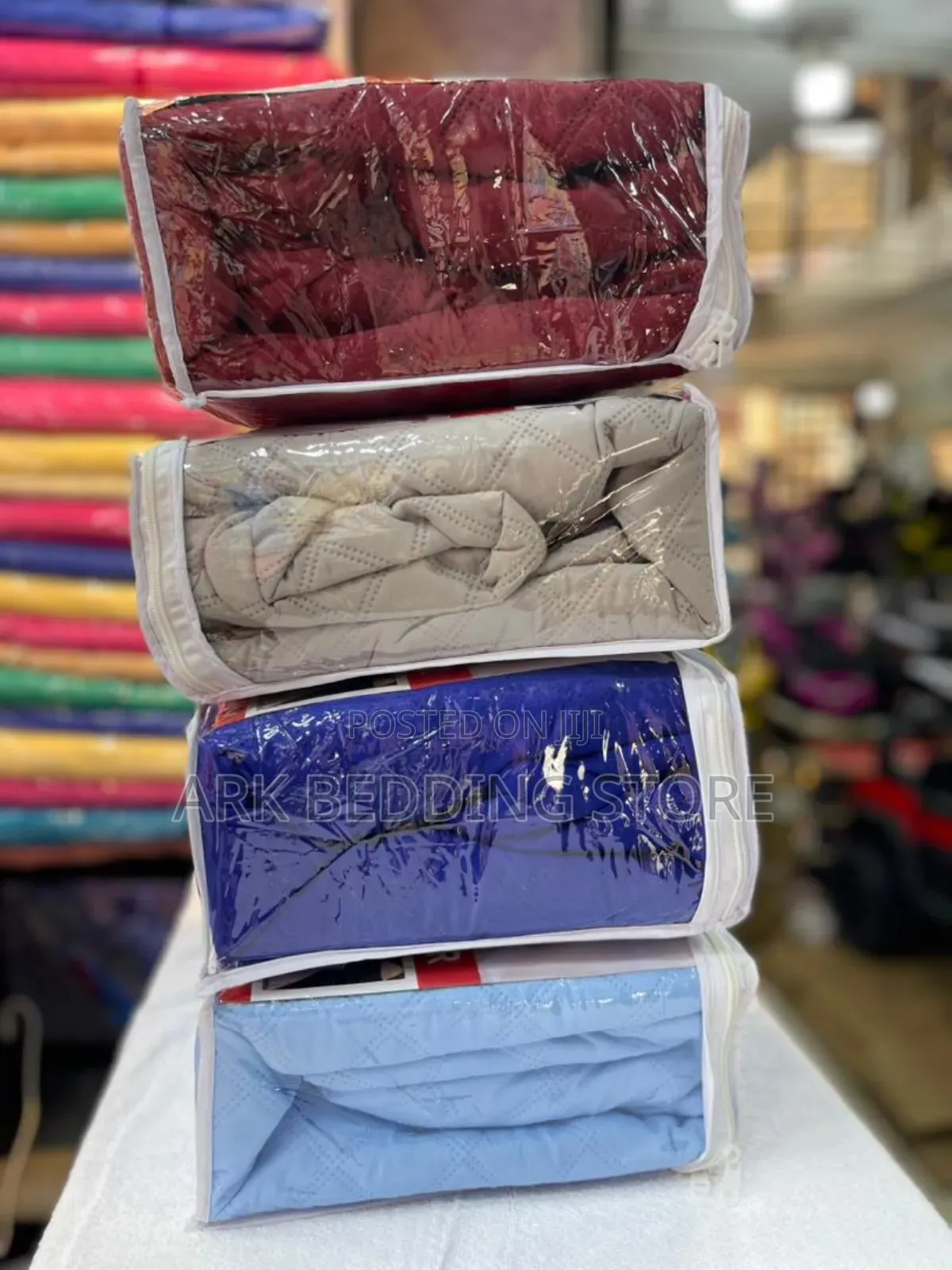 Plain Color Mattress Protector