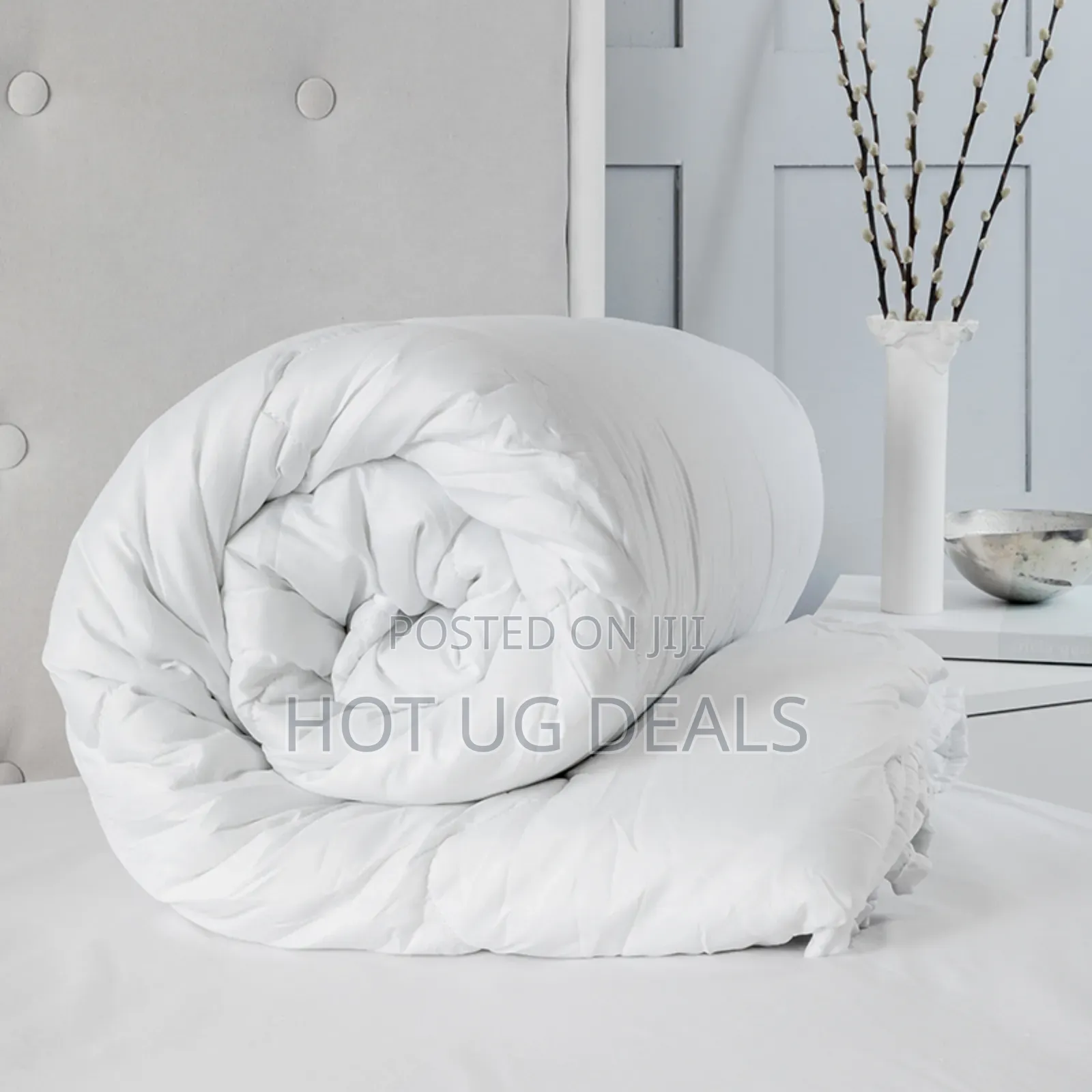6*6 Cotton Duvet Cover Inner / Quilt - White