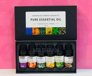 Authentic Natural Aromatherapy Essential Oils Set