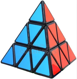 Pyramid Shaped Magic Cube Puzzle