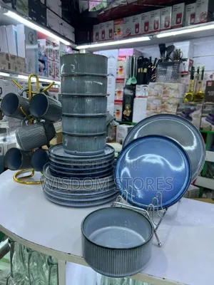 24pcs Stoneware Ceramic Dinnerware Set (4×6)