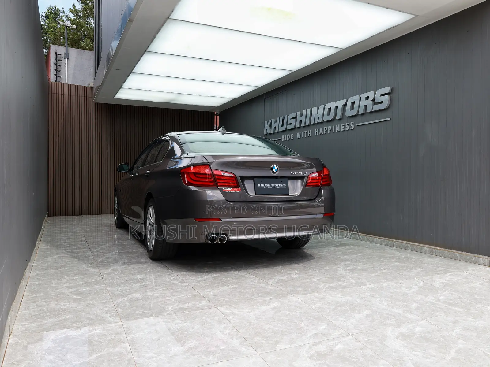 BMW 5 Series 2013 Brown