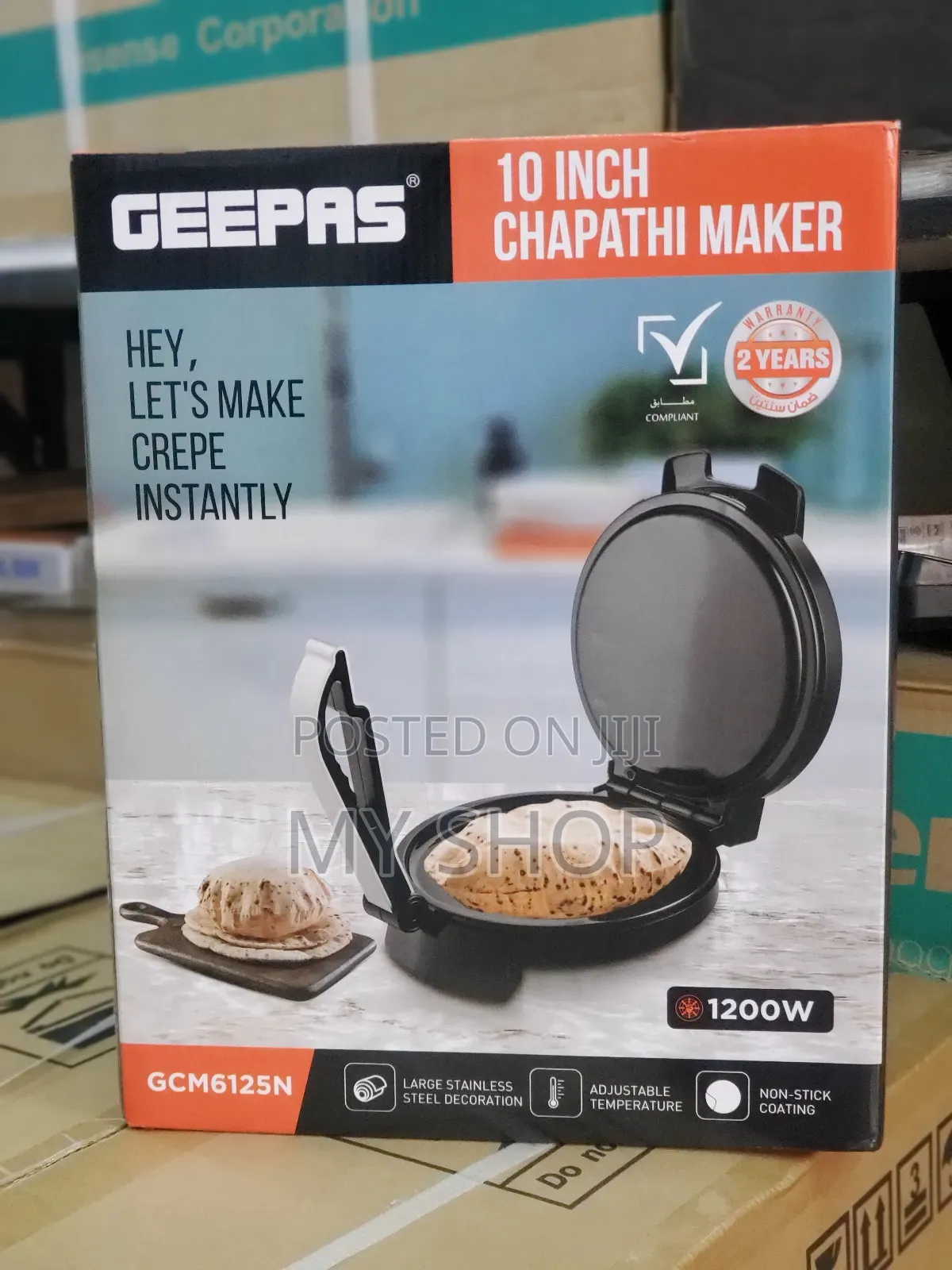 Electric Chapati Maker 10 Inch