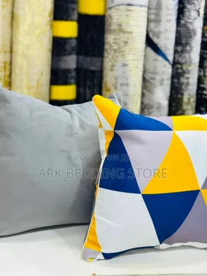 Cross Yellow Patch Cushions