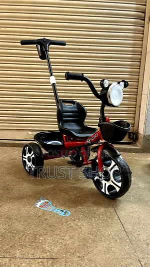 Red Push Tricycle