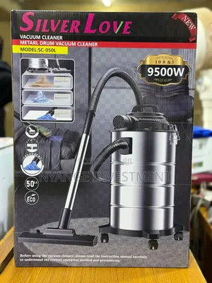 Silver Love 50ltrs Vaccum Cleaner
. 50ltrs Vacuum Cleaner