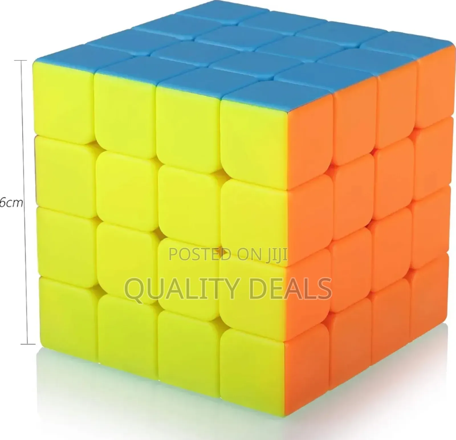 4*4 Stickerless Magic Cube Puzzle
