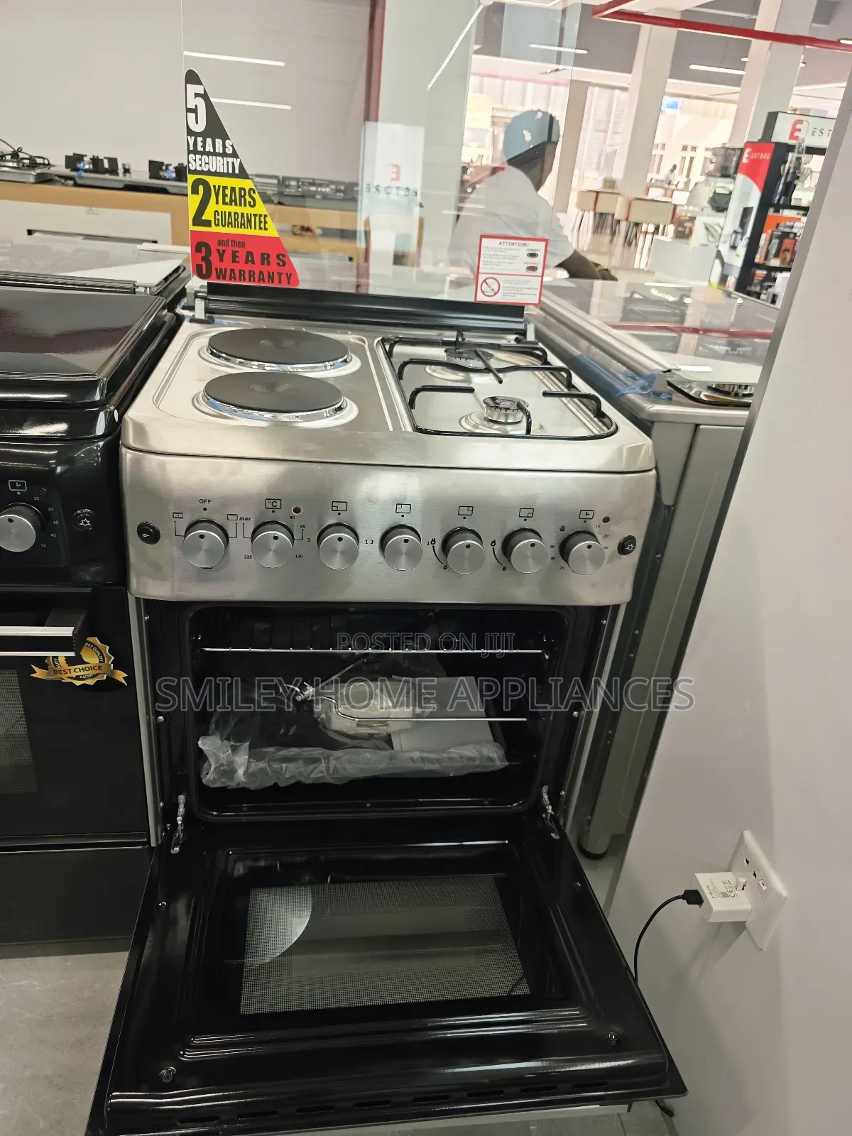 60cm*60cm (2+2) Brand New Blueflame Electric Cooker Oven at Discount