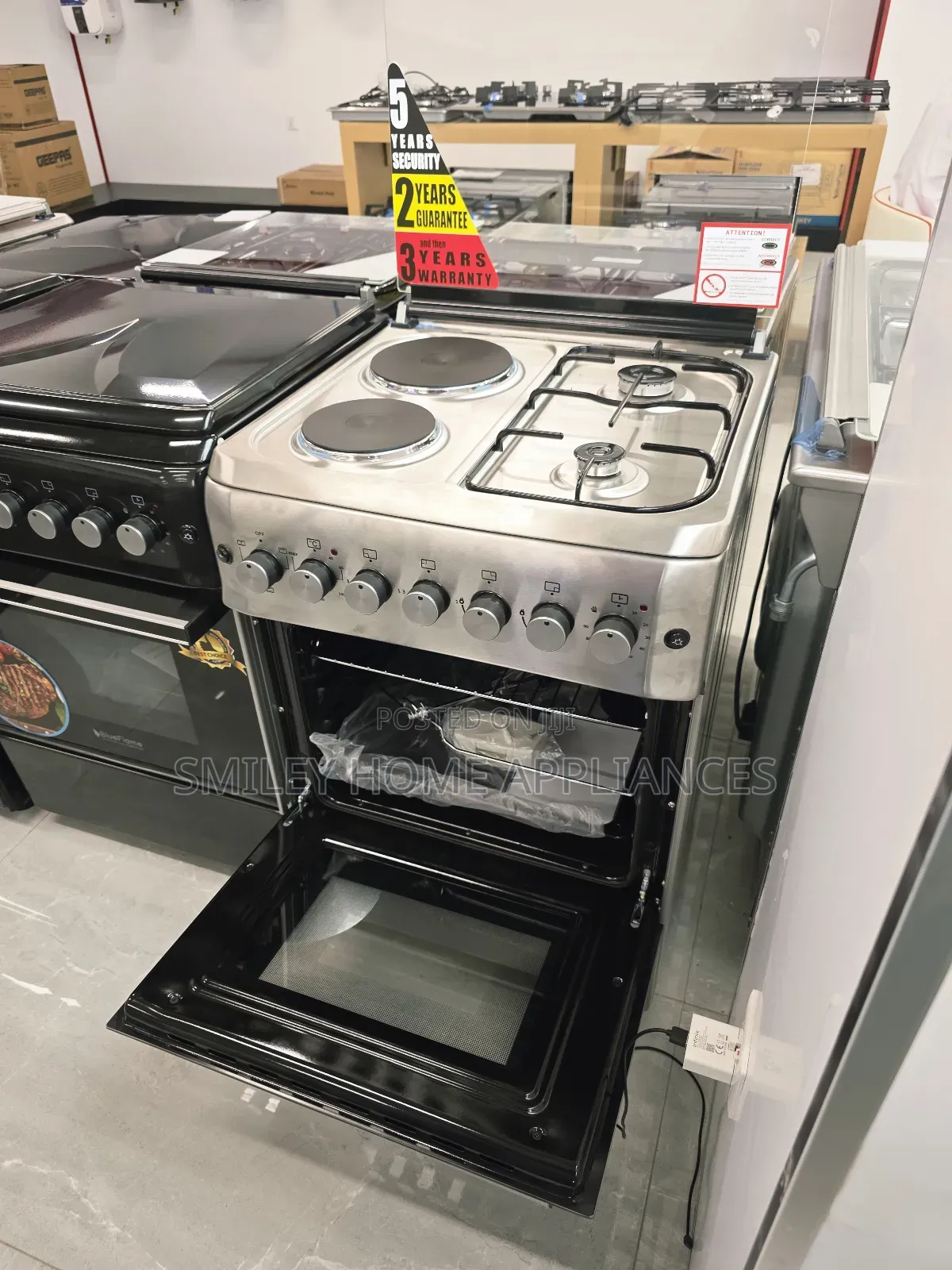 Blueflame 60cm*60cm(2+2) Electric Cooker Oven With 2 Years Warranty