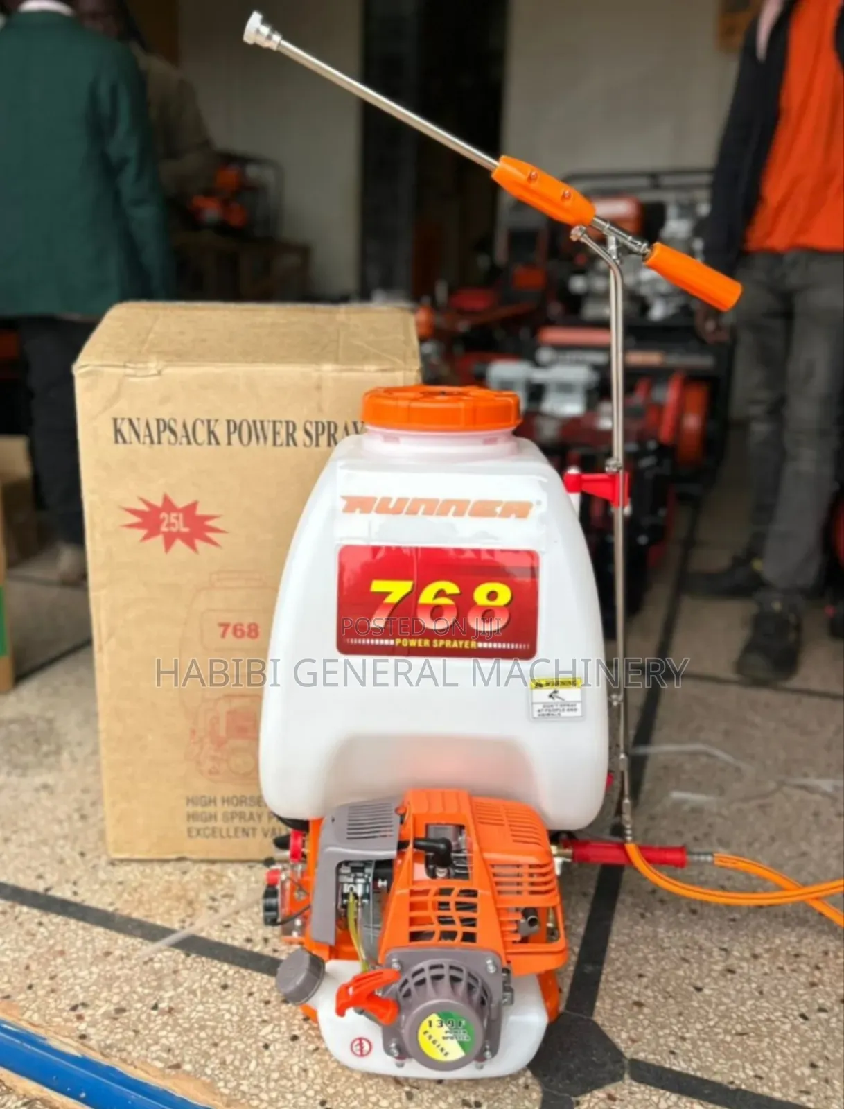 4 Stroke Gasoline Knapsack Honda