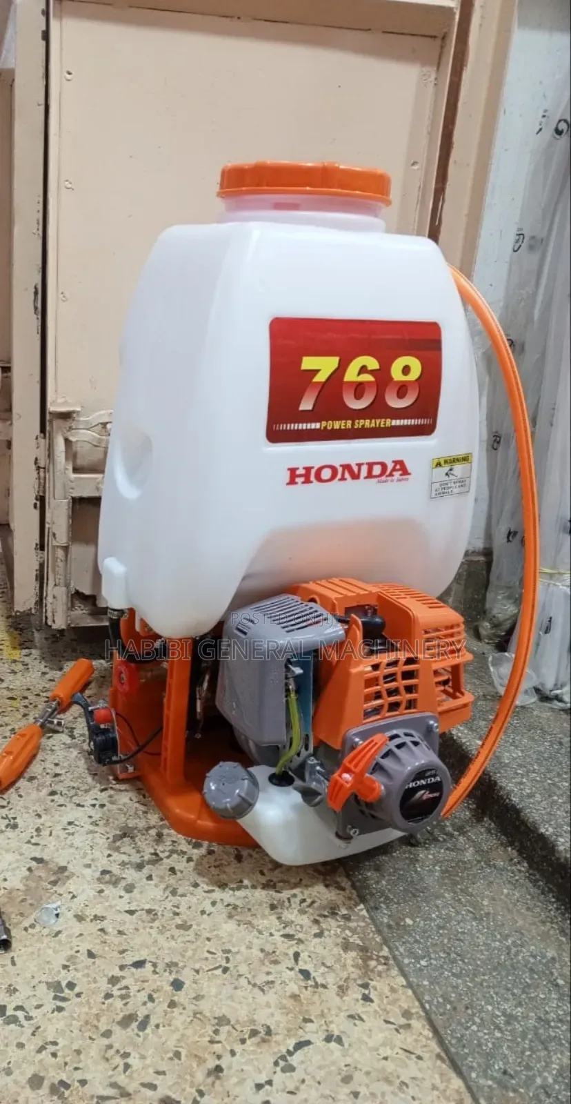 4 Stroke Gasoline Knapsack Honda