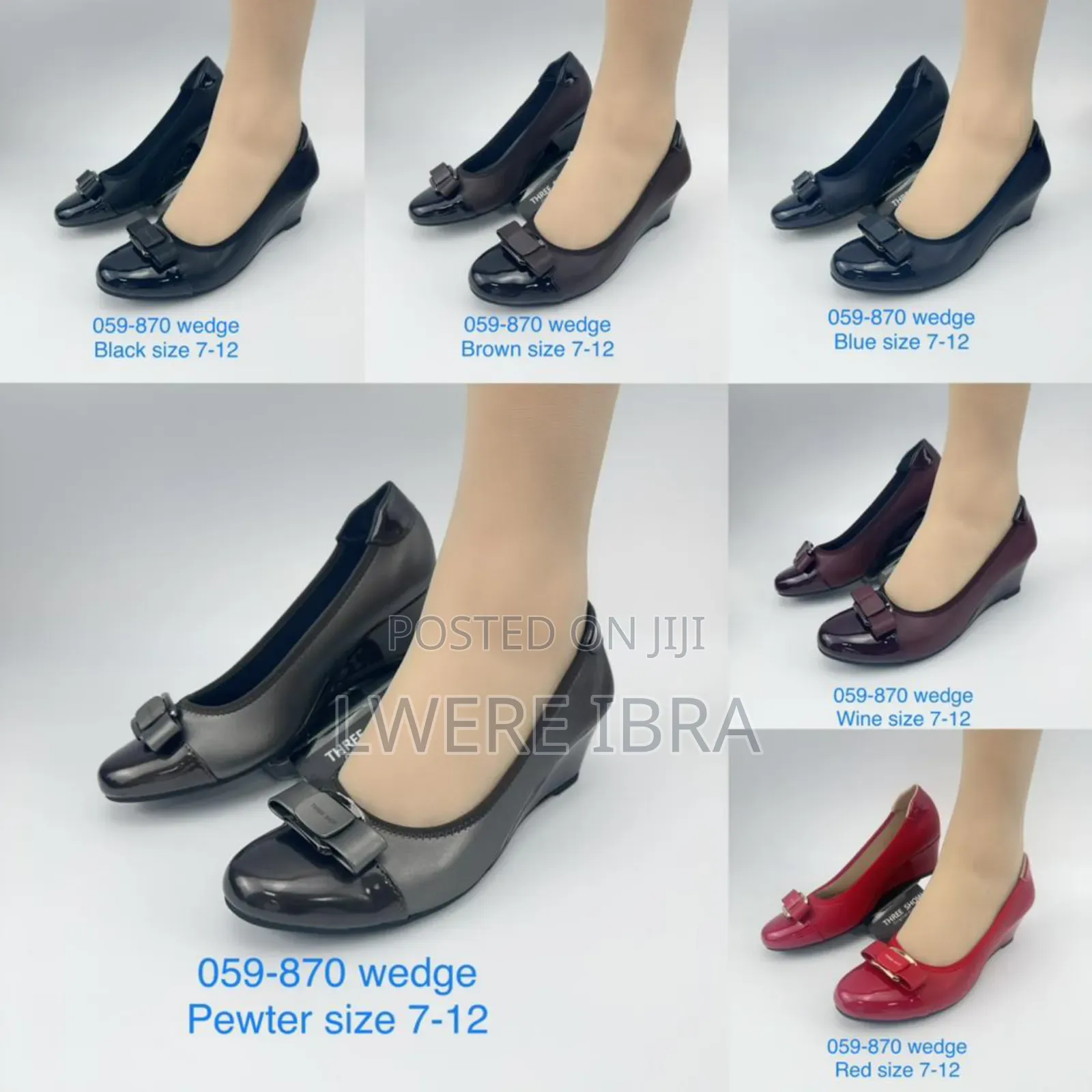 Red Wedge Sheos for Ladies