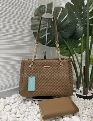 2-Piece Leather Handbag