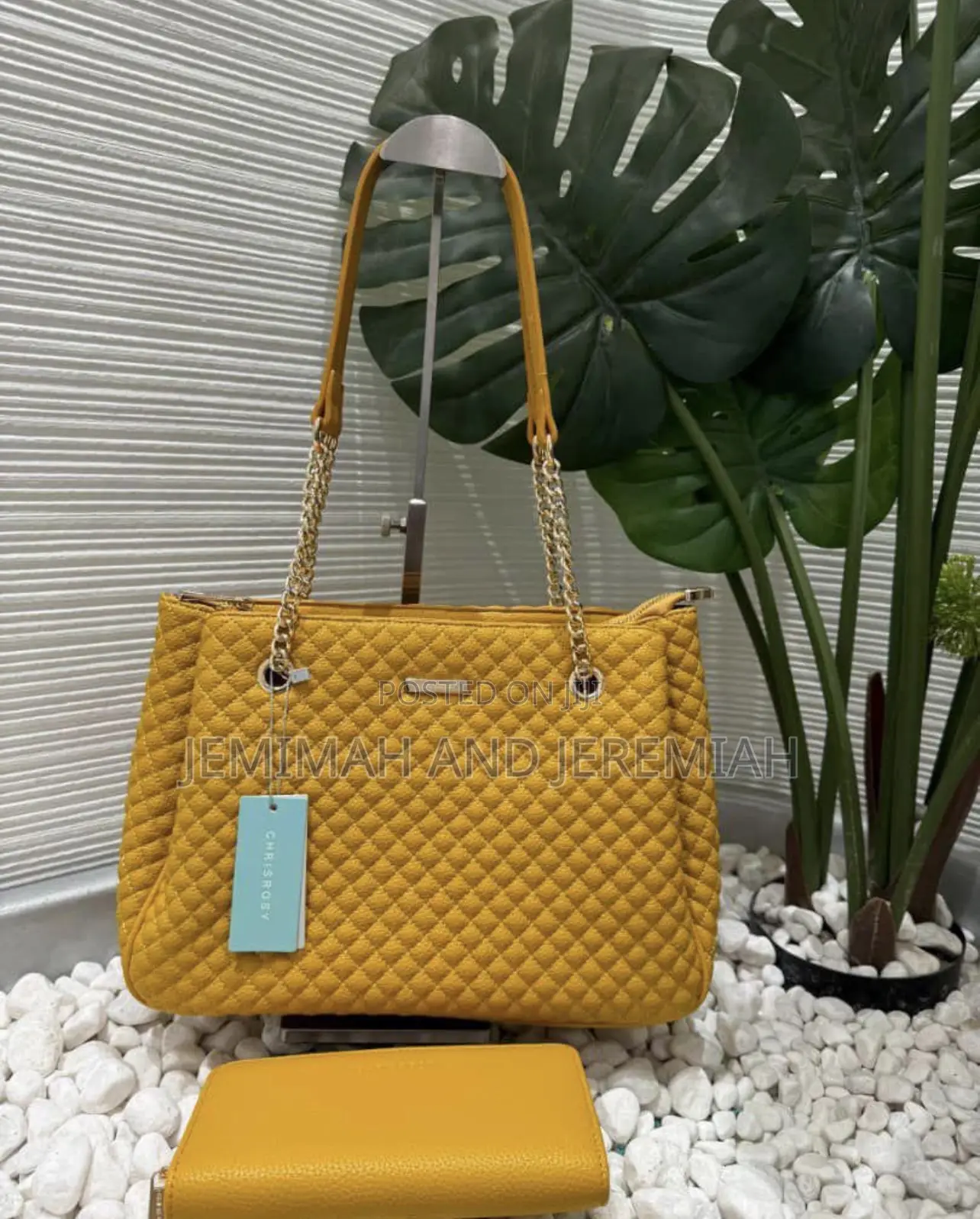 2-Piece Leather Handbag