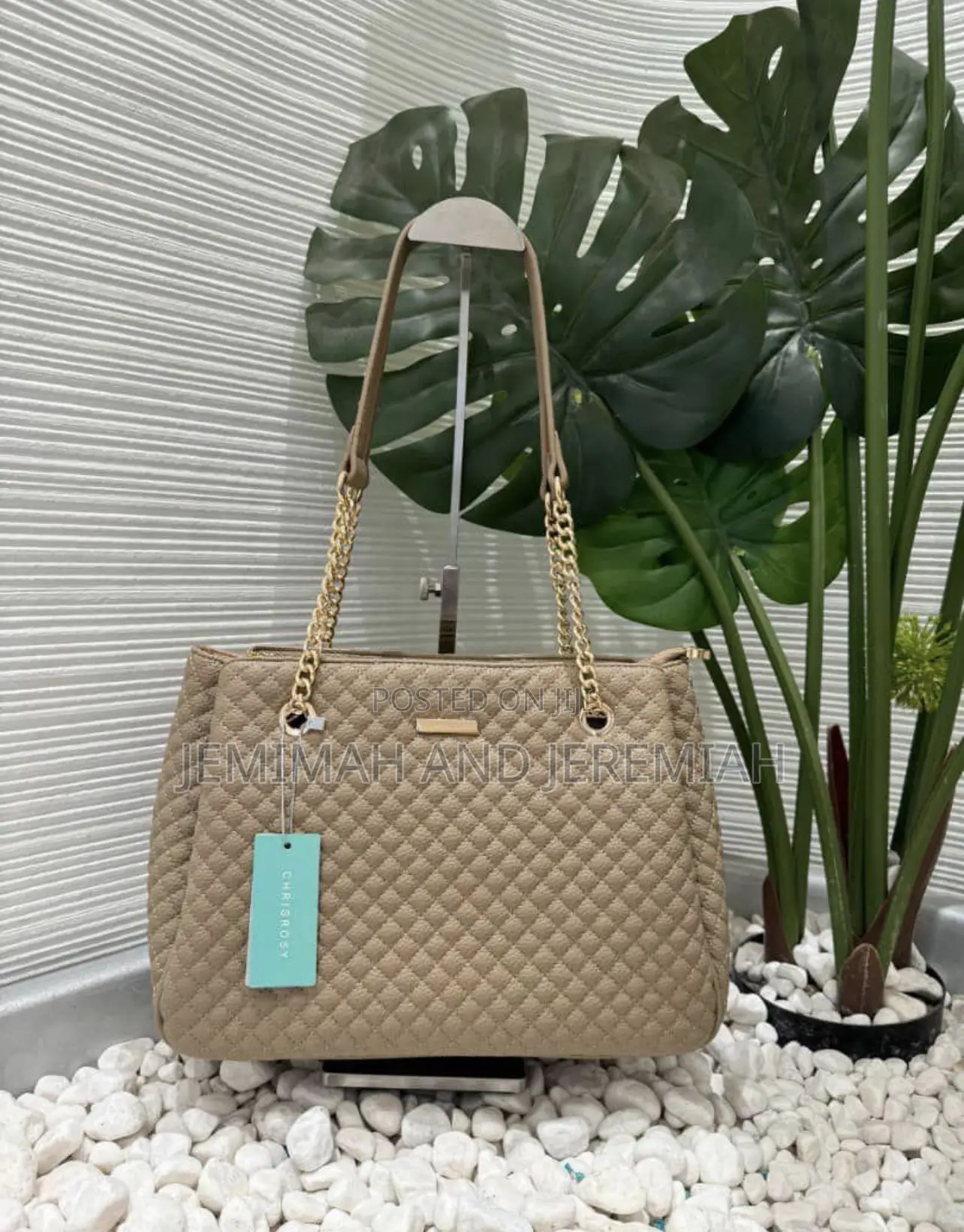 2-Piece Leather Handbag