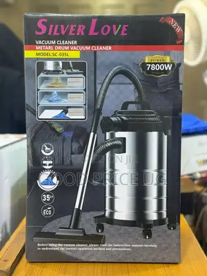 Silver Love Metal Drum Vacuum Cleaner, 30l