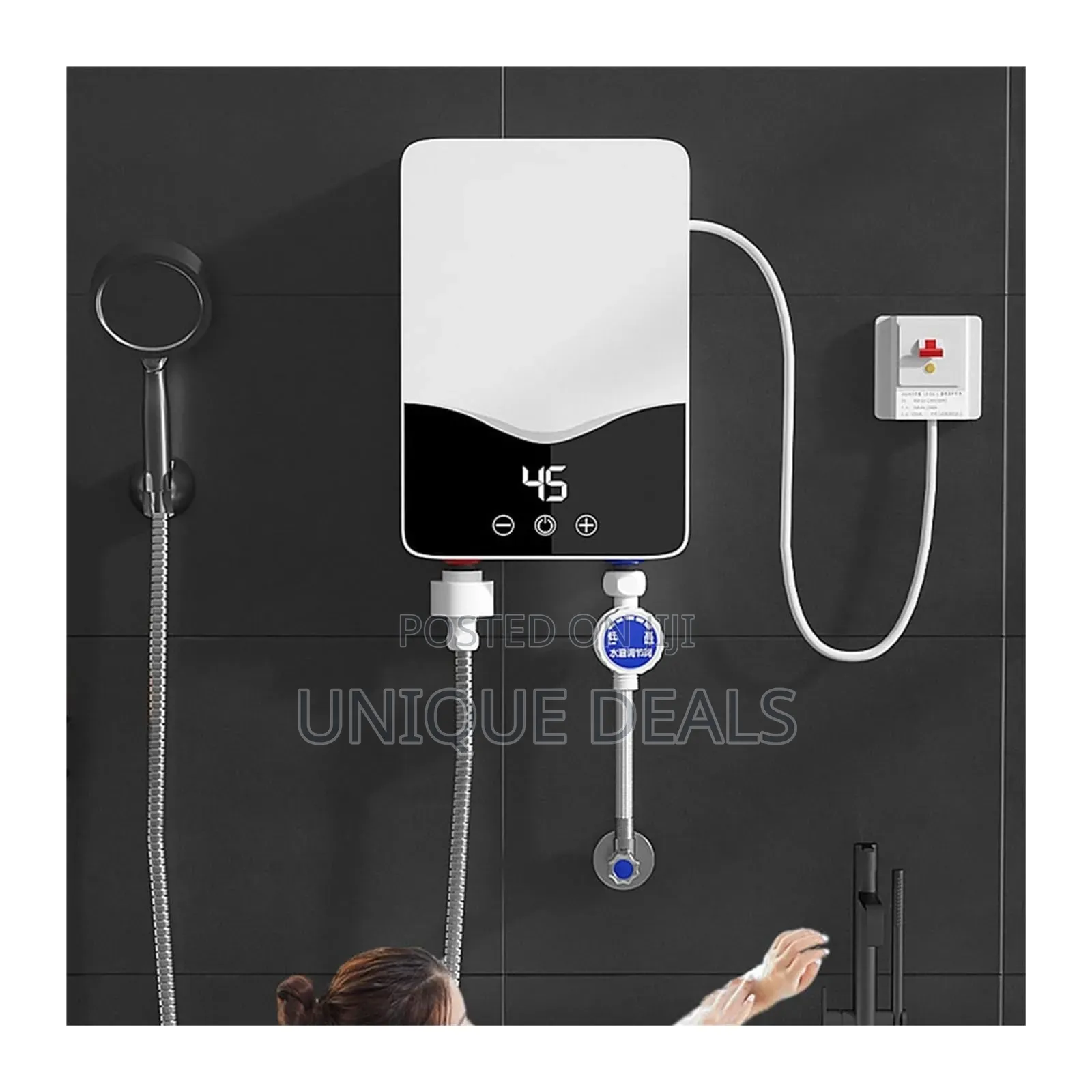 Water Heater Electric, 5500w Tankless Water Heater