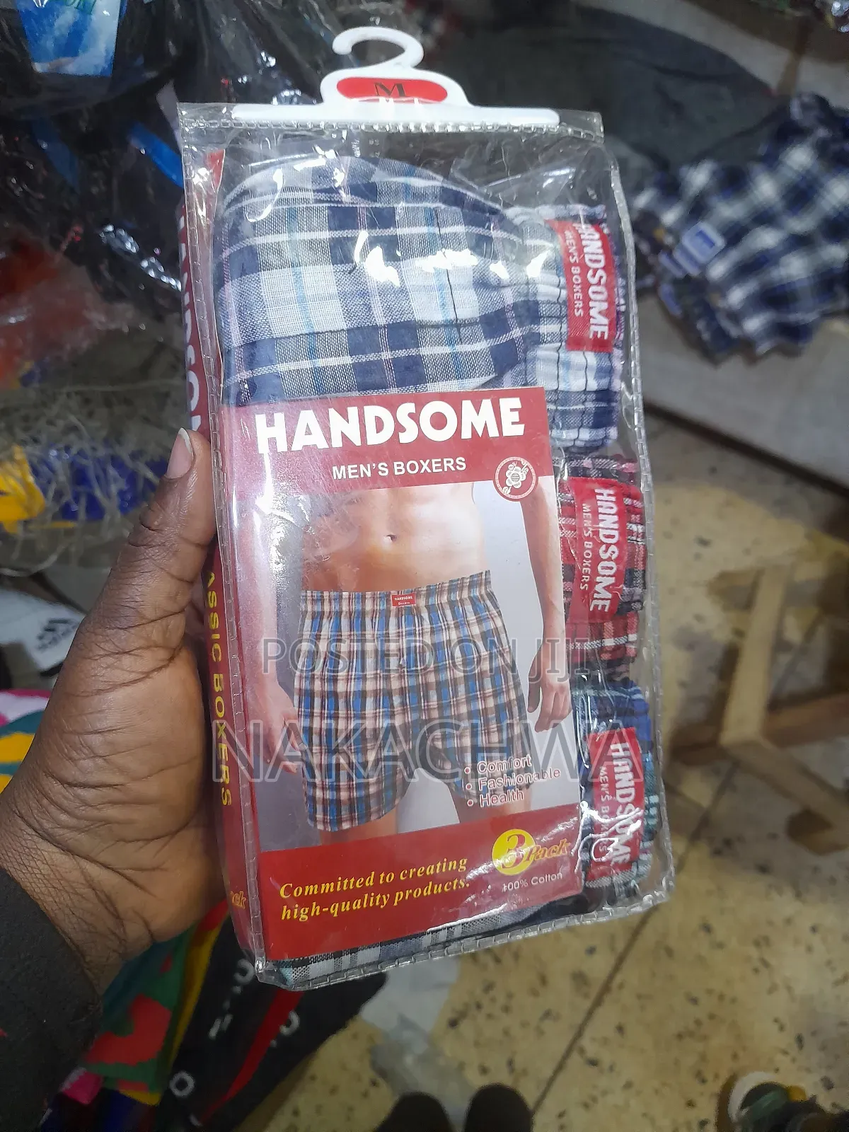 Aset of Handsome Boxers for Men