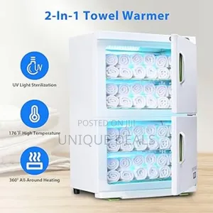 2in1 Electric Dual Cabinet Hot Towel Warmer Cabinet