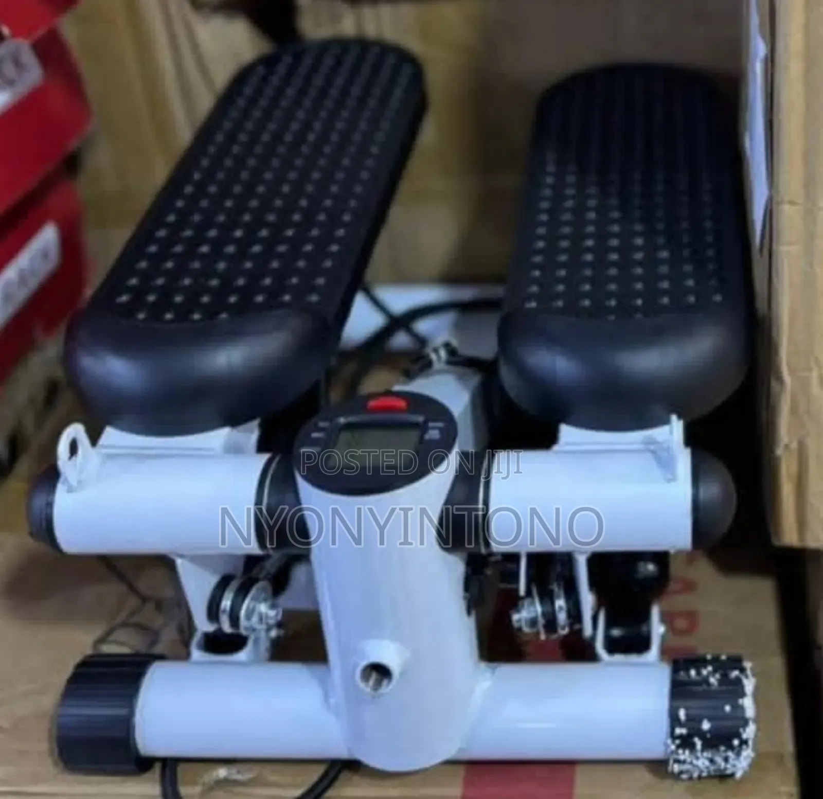 Mini Stepper Machine With LCD Monitor and Non-Slip Pedals