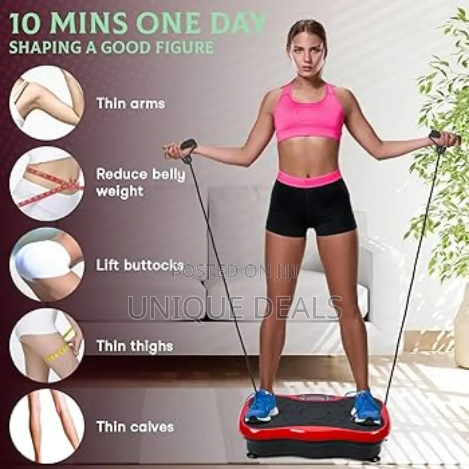 Vibration Plate Exercise Machine,Power Waver Vibration Plate