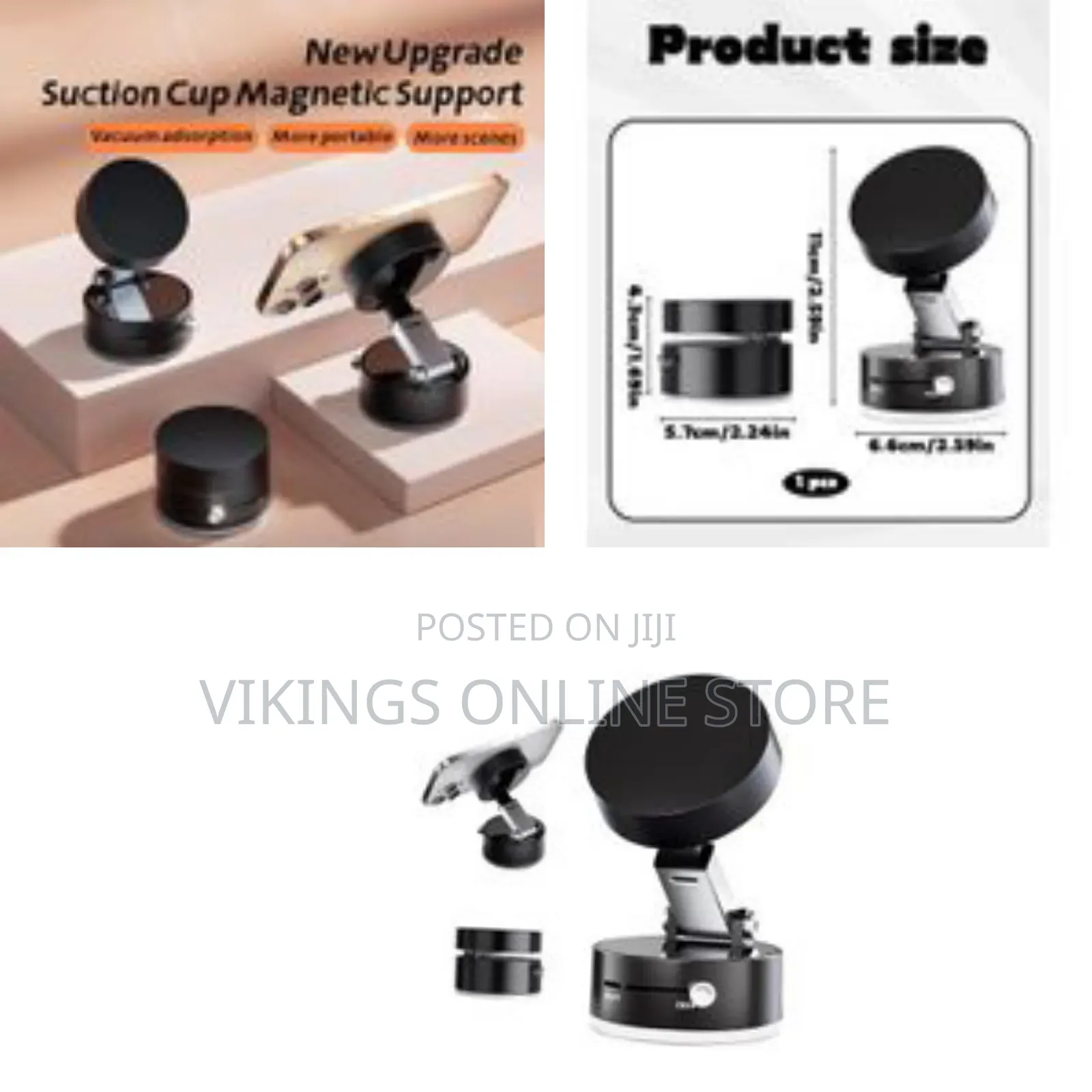 Magnetic Phone Holder for Car, Compatible With Magsafe Adjustable Car