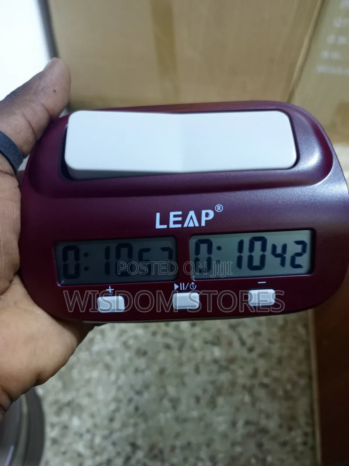 Leap Chess Clock Digital Chess Timer With Countdown Alarm