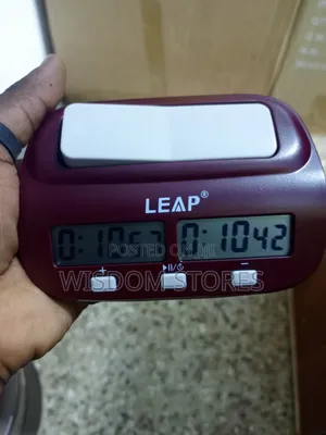 Leap Chess Clock Digital Chess Timer With Countdown Alarm