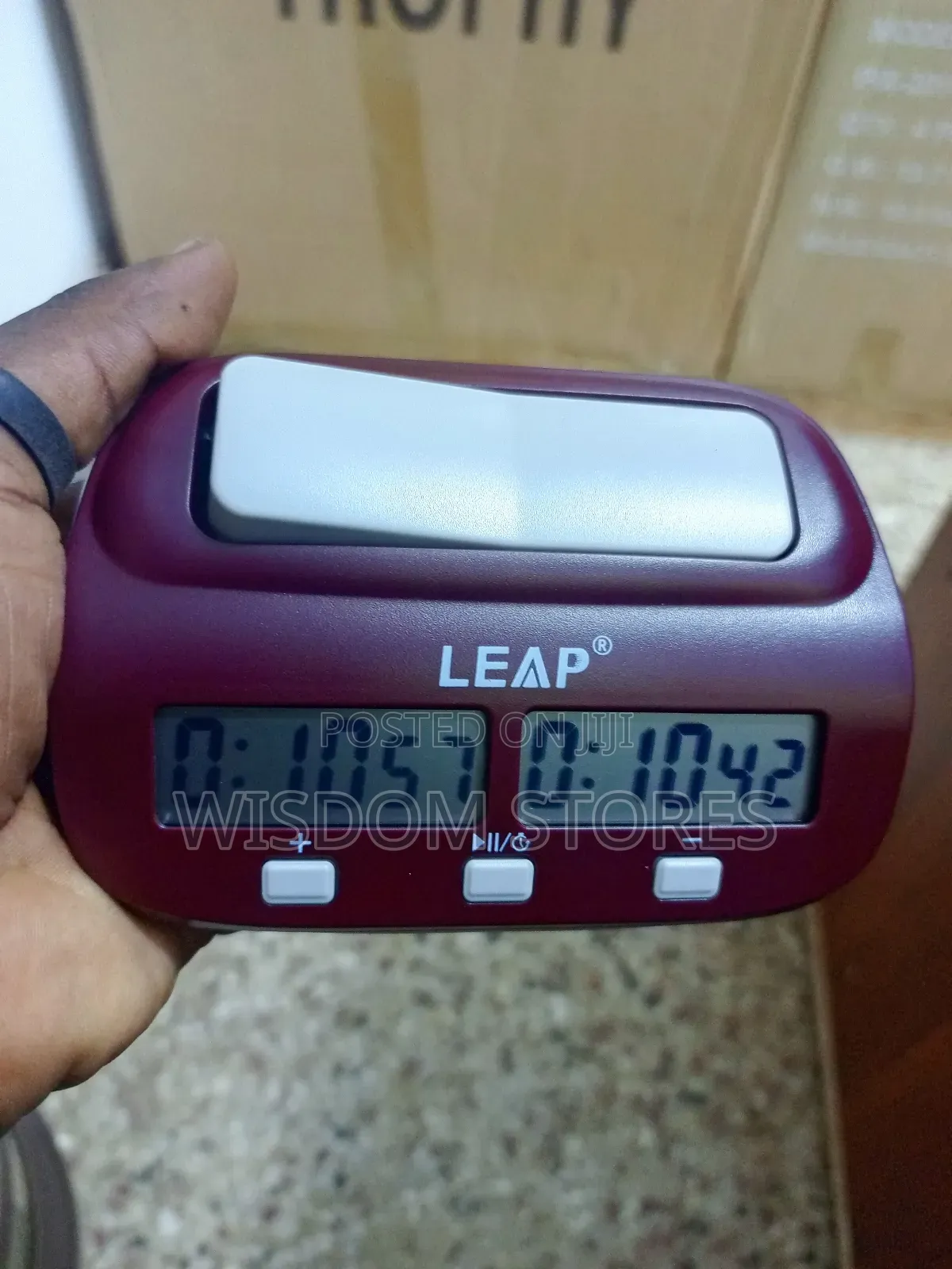 Leap Chess Clock Digital Chess Timer With Countdown Alarm