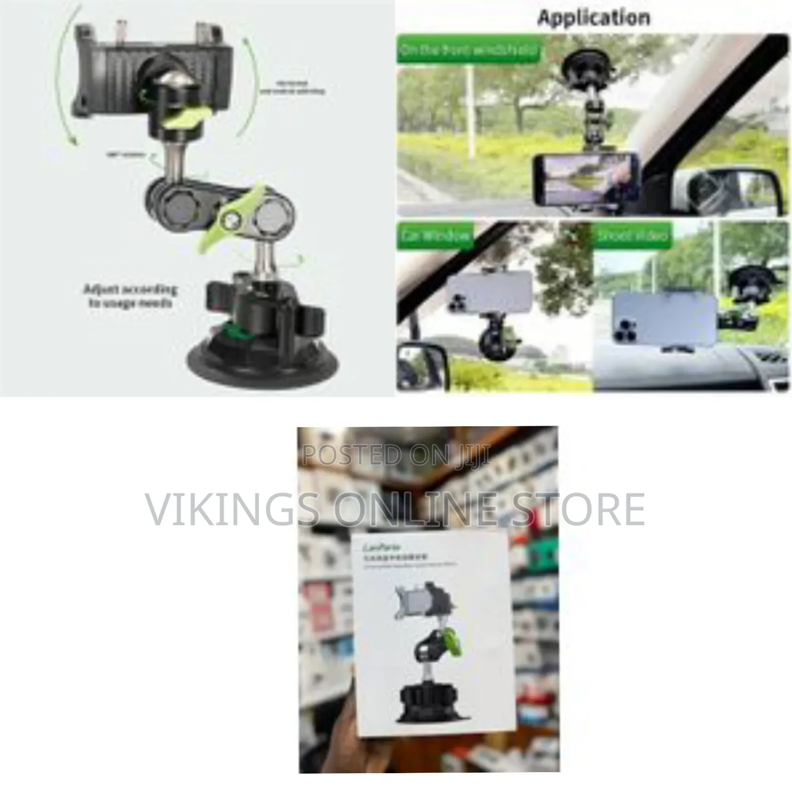 Lanparte Uba-01l Universal 360° Rotating Ball Head Arm Car Suction