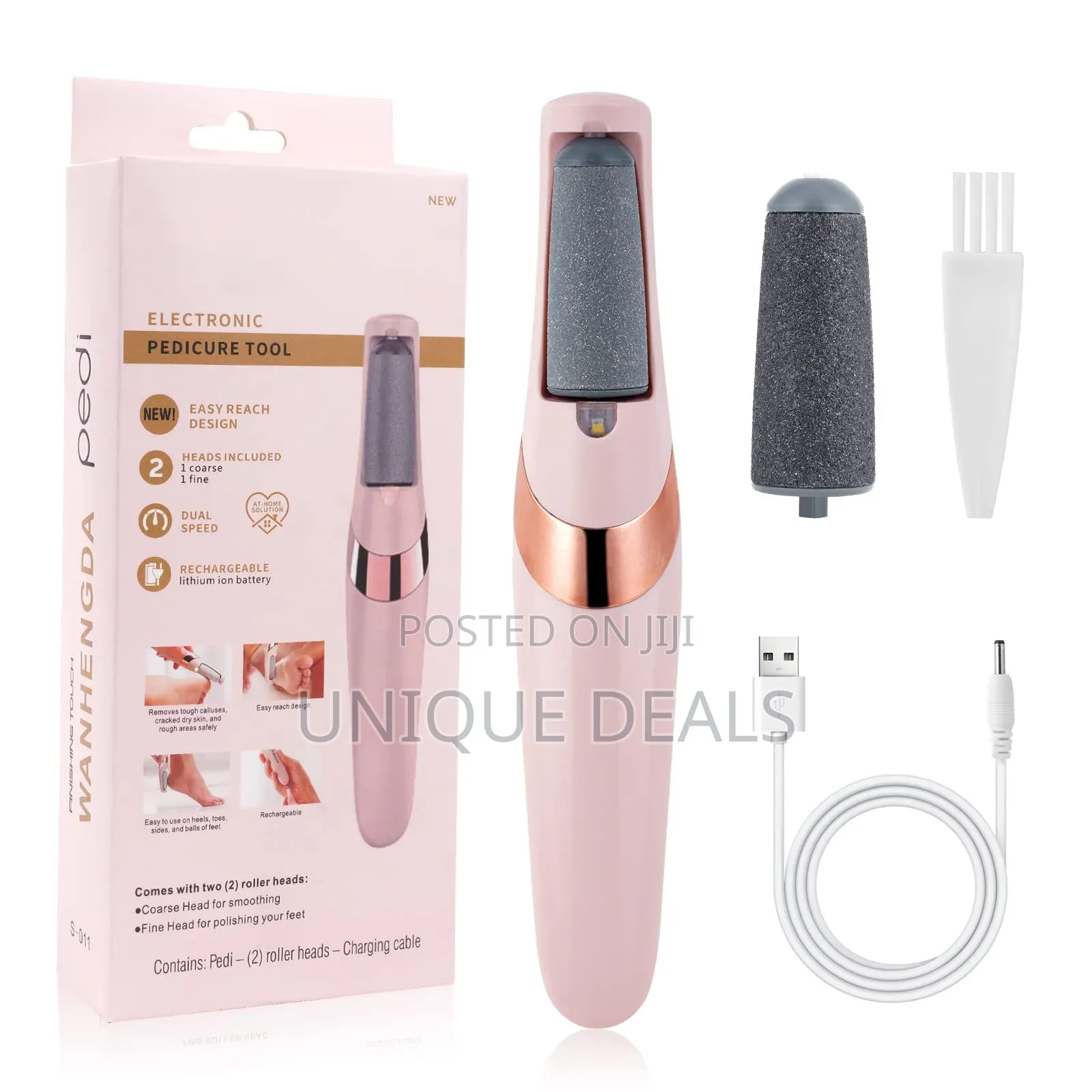 Electric Foot File, Usb Rechargeable Feet Callus Remover