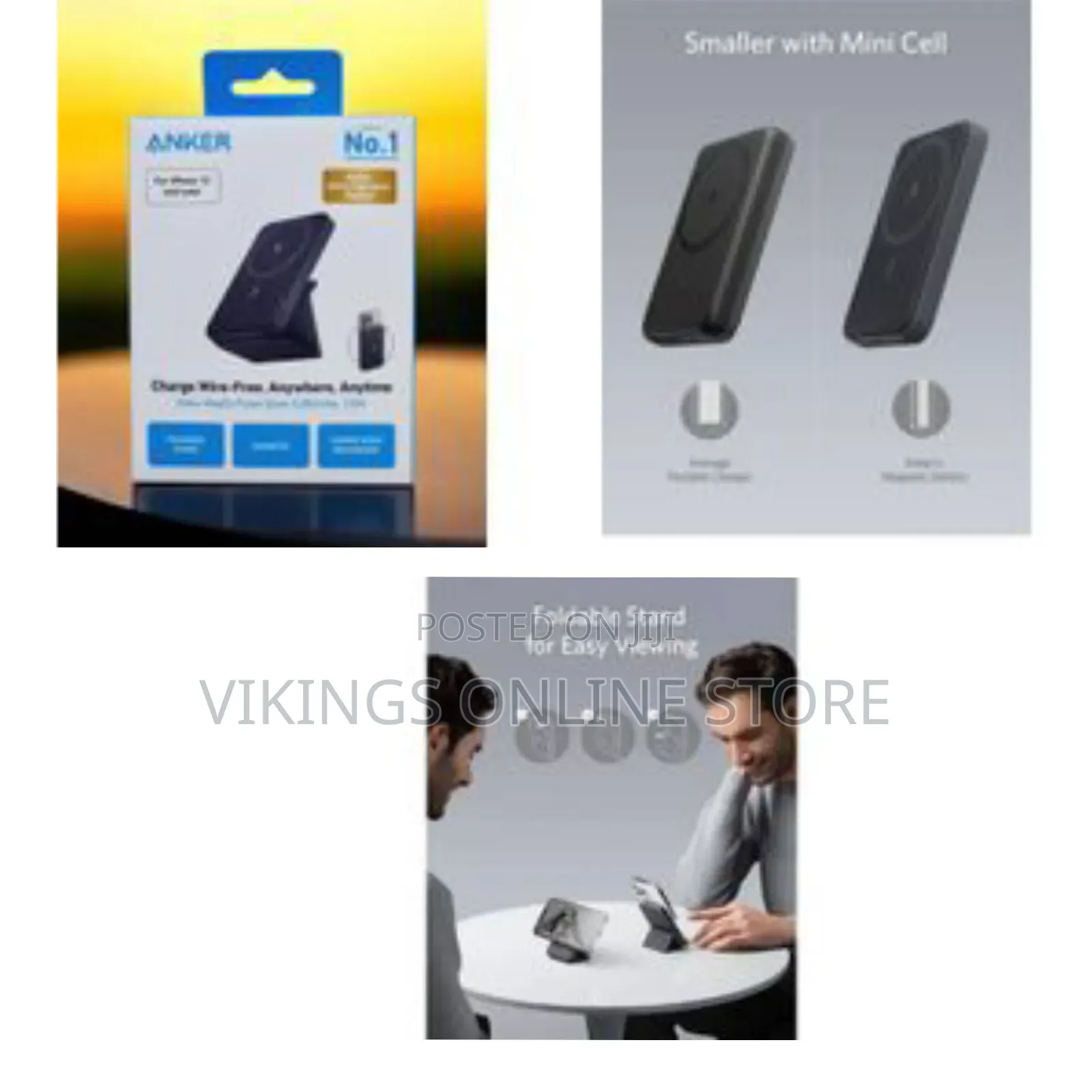Magnetic Battery Maggo Power Bank 5000mah 7.5w Foldable Magnetic