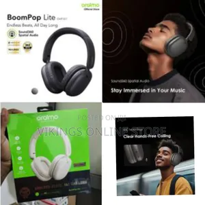 Oraimo Boompop Lite Enc Over-Ear Wireless Headphones Ohp-317