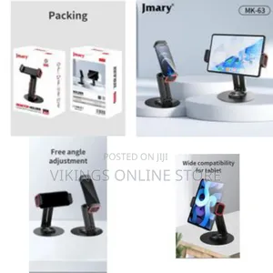 Jmary Mk-63 Destop Holder Rotating Stable and Anti-Skid Wide