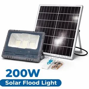 200w Solar Flood Light With 6v Panel Waterproof Ip67 Security Kampala