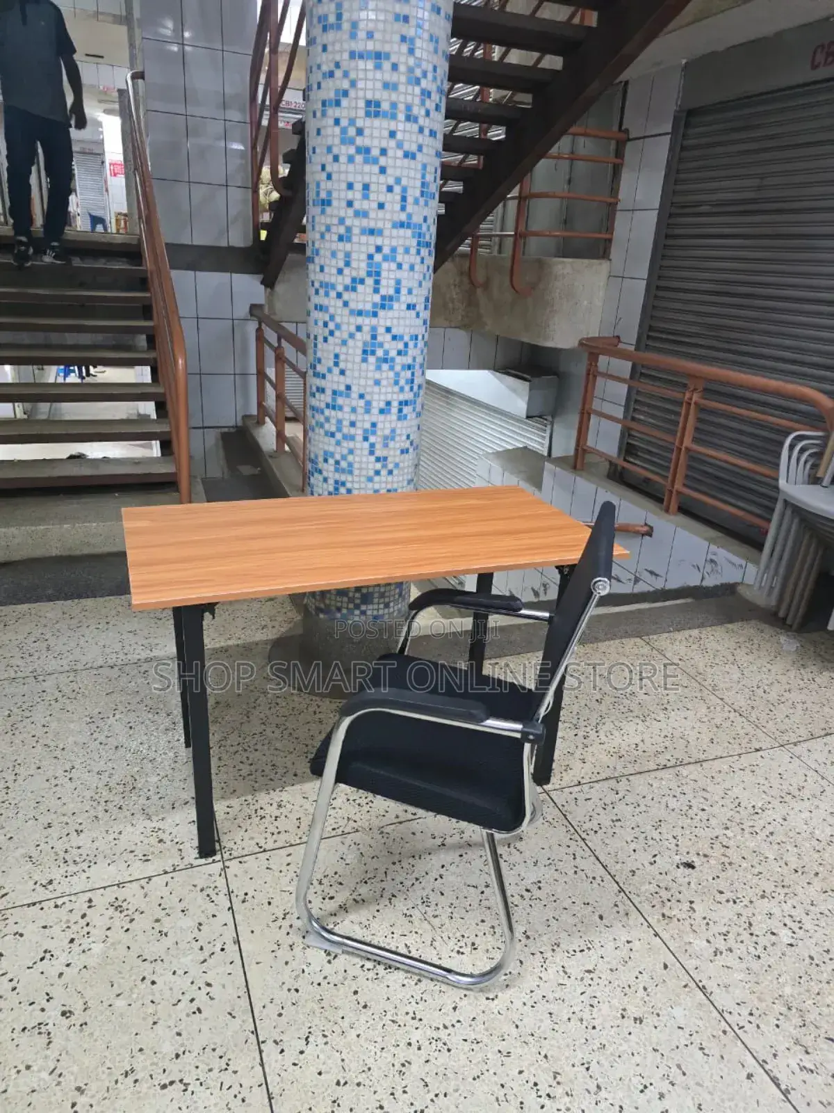 Foldable Stand Office Table and Chair Office Table and Chair