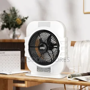 Winning Star St-4057 12''34w Portable Table Rechargeable Fan