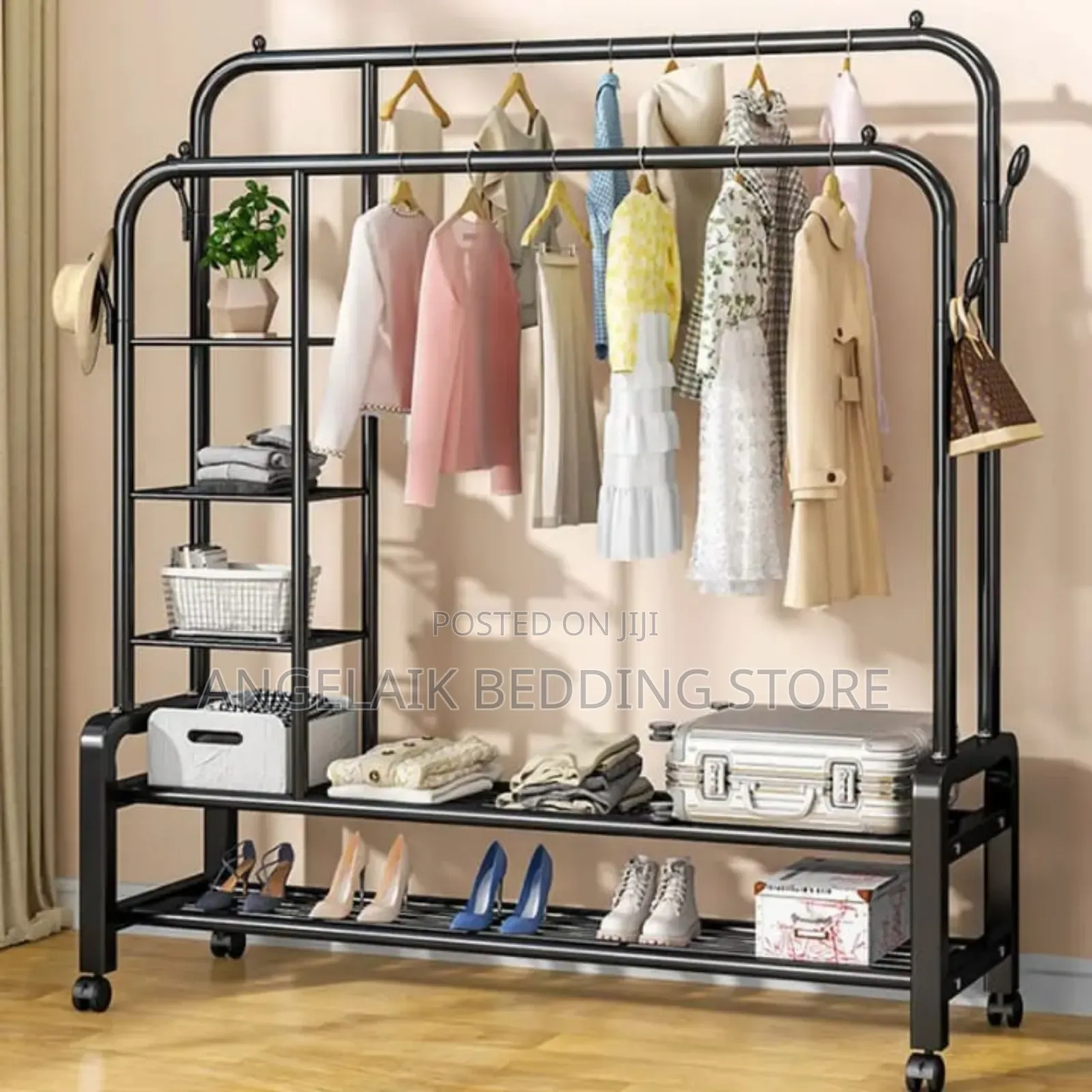 Double Rod Modern Rack