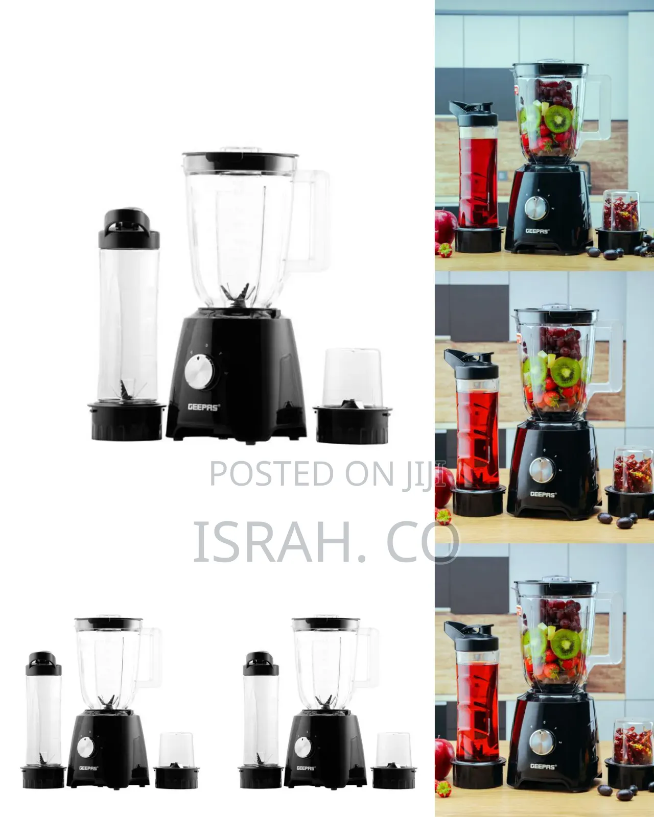 3-in-1 Blender With 2 Speed With Pulse Function, Gsb44033.