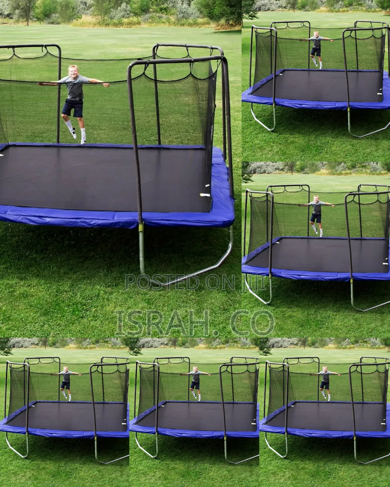 4m X 4m Square Strong Kids Trampoline