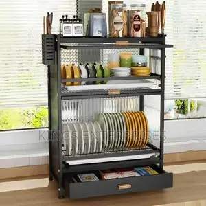 Multi Layer Dust Proof Kitchen Rack